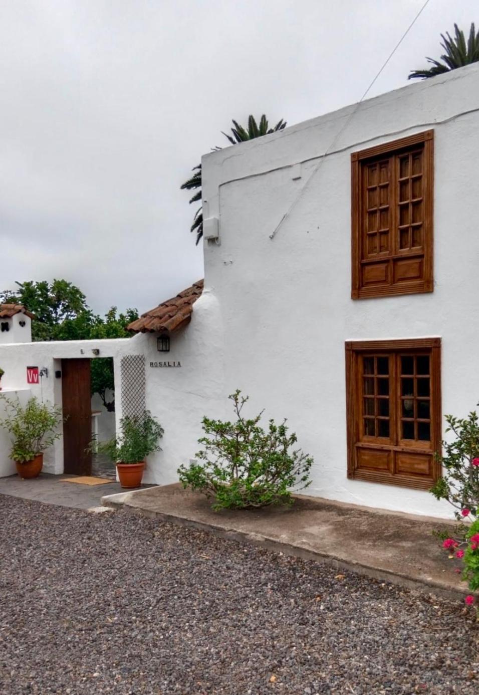 Casa Canaria Tradicional Rosalia Los Silos Exteriör bild